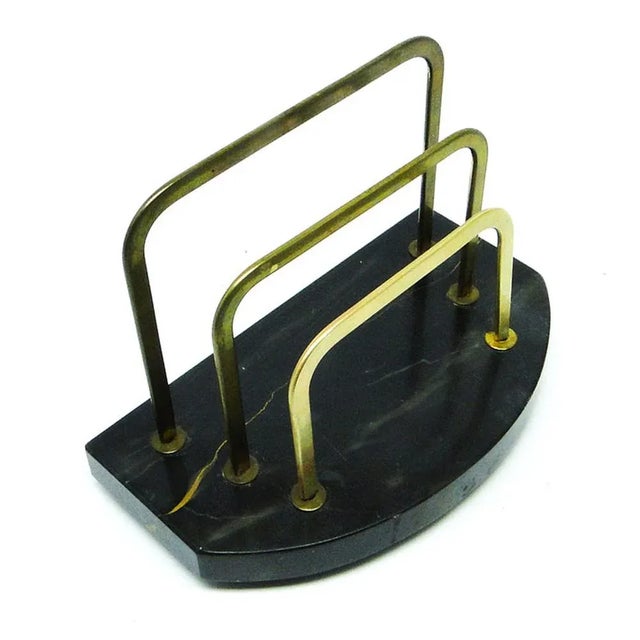 Black Art Deco Letter Carrier, Germany, 1930s For Sale - Image 8 of 10