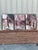 Burgundy Set of Three Taylor A. Moore Abstract Paintings – Framed For Sale - Image 8 of 9