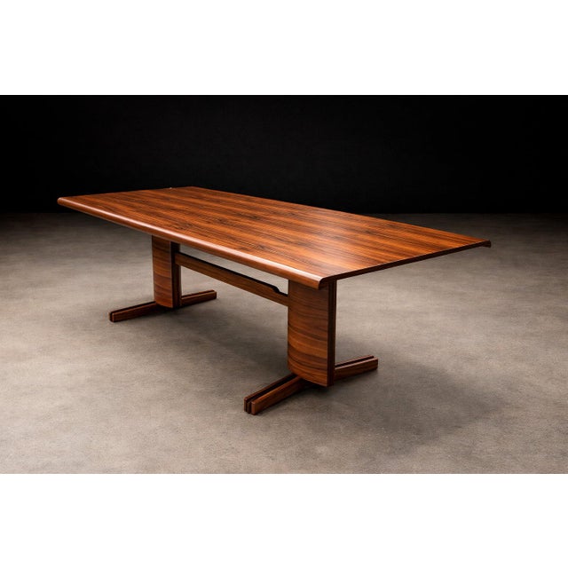 Dining Table in Caviúna Wood by Novo Rumo, Brazilian Modern, 1960s For Sale - Image 11 of 14