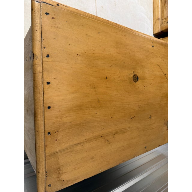 Antique Pine Two Over Two Drawers - Chest of Drawers From England For Sale - Image 14 of 18
