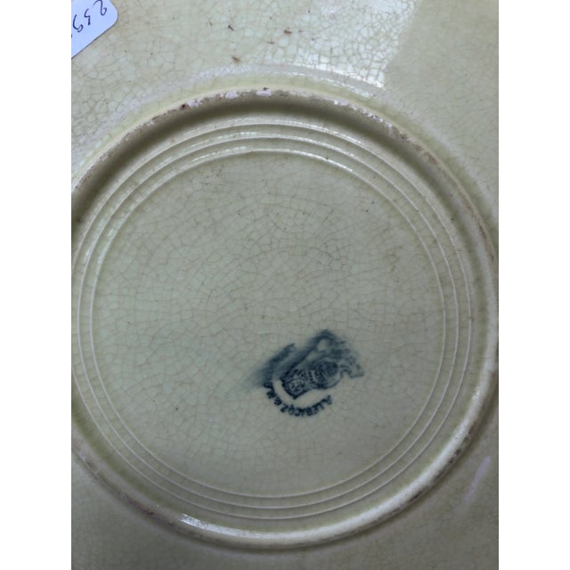 19th Century French Majolica Flowers Saint Amand For Sale - Image 4 of 6