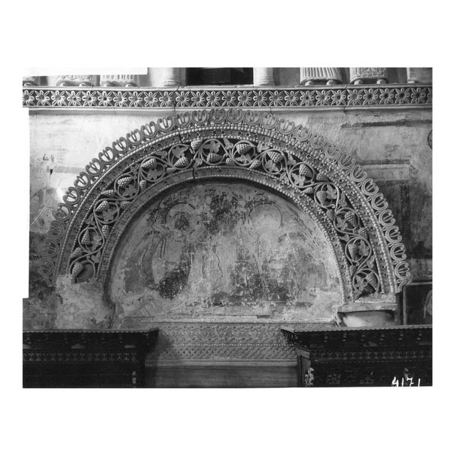Osvaldo Böhm, Longobardo Temple in Venice, Vintage Photo, Early 20th Century For Sale
