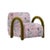 Contemporary Babylone Chair in Beech with Particle Board and HR Foam by Popus Editions For Sale - Image 3 of 7