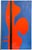 A bold, graphic painting on canvas by listed New York artist Margarita Gibbons (1906-1976). Hand signed lower right and...