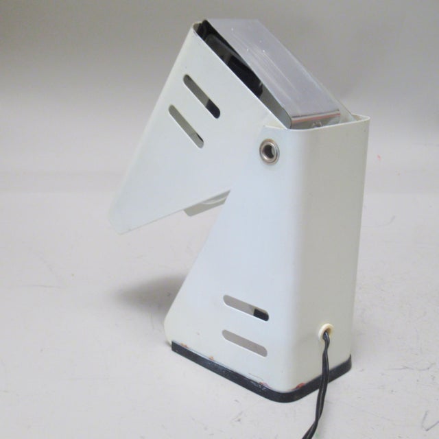 Silver Italian Folding Lamp, 1970s For Sale - Image 8 of 11