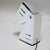 Silver Italian Folding Lamp, 1970s For Sale - Image 8 of 11