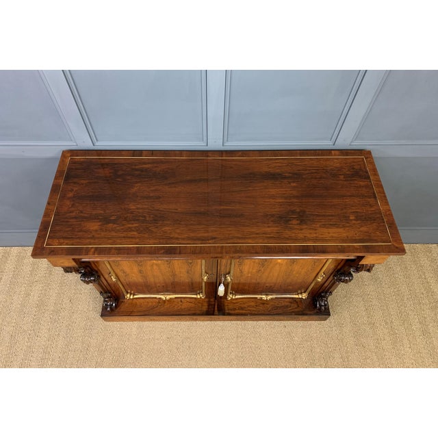 Regency Rosewood Side Cabinet, 1820 For Sale - Image 13 of 18
