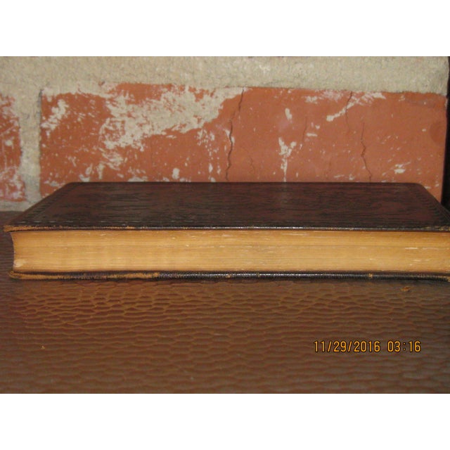 Illustration Late 19th Century The Adventures of Oliver Twist Green Leather Embossed, Gold Lettering Book, Illustrations by Cruikshank, Oxford University Press For Sale - Image 3 of 5