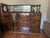 1940s Art Deco Walnut and Glass Sideboard with Glass Display Cabinet, Central Europe, 1930s For Sale - Image 5 of 11