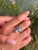 Stunning 925 Silver Twin Ring With December Birthsotne 5.49 Carat Prong Set - Size 6 For Sale - Image 6 of 12