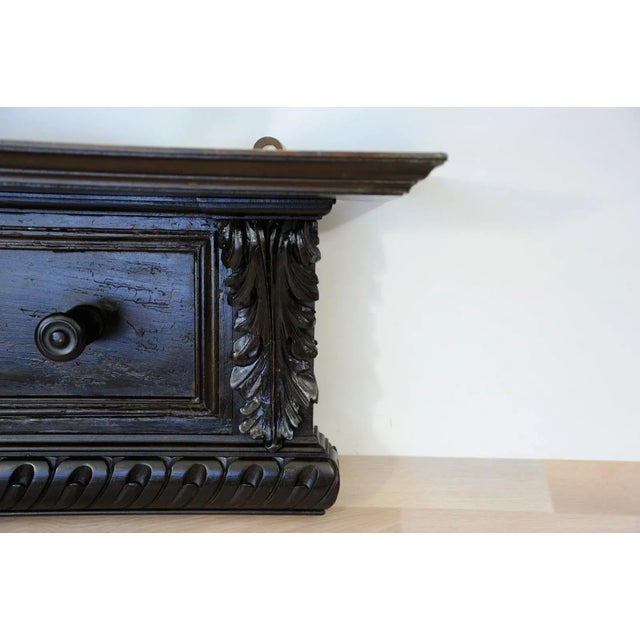 Antique Hat Hooks with Shelf For Sale - Image 4 of 6