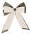 Double Bow Ornament (Set of 2) For Sale