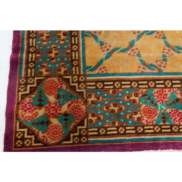 Doris Leslie Blau Vintage French Art Deco Rug by Jules Coudyser For Sale - Image 4 of 8