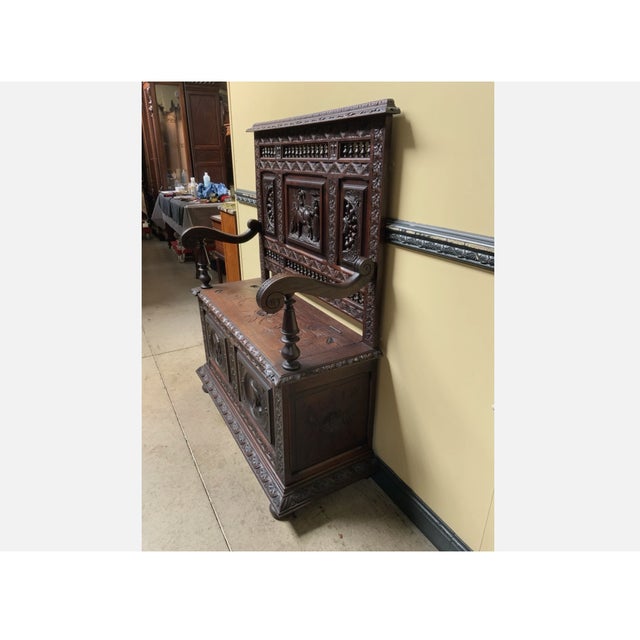 Age: circa 1880 Wood type: solid chestnut Condition: very good, meticulously maintained, fully restored original condition...