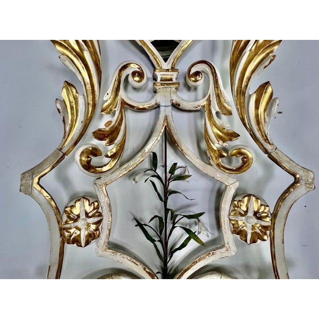19th Century Carved Architectural Element With Gold Leaf Details For Sale - Image 14 of 18