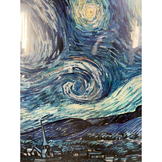 Modern Rare Moma Vincent Van Gogh 1085 Exhibition Poster - Double Matted and Framed For Sale - Image 3 of 8