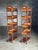 1990s British Colonial Faux Bamboo and Rattan Freestanding Shelves or Etageres- A Pair For Sale - Image 10 of 12