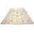 21st Century Turkish Oushak Wool 8x11 Ivory & Blue Handmade Area Rug #1144190 For Sale - Image 4 of 5