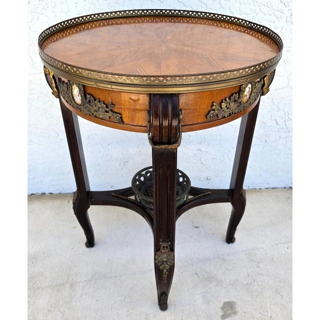 Antique 19th Century Louis XVI Revival Bouillotte Side Center Table For Sale - Image 13 of 17