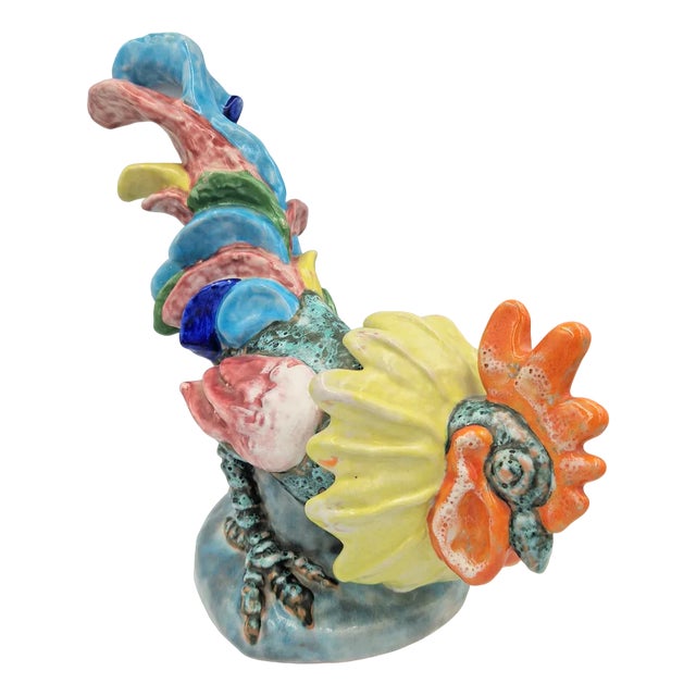 Large Ceramic Figurine by Lilli Hummel for Karlsruhe Majolika, 1956 For Sale