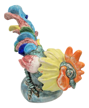 Large Ceramic Figurine by Lilli Hummel for Karlsruhe Majolika, 1956