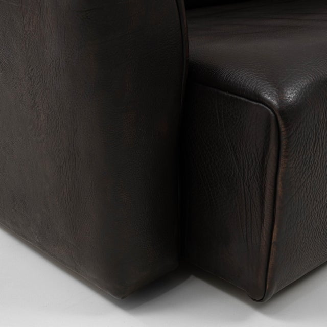 1960s Swiss Leather Sofa Ds 47 By De Sede For Sale - Image 13 of 18