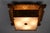 Art Deco Copper and Acrylic Glass Flush Mount, 1930s, Germany For Sale - Image 11 of 15