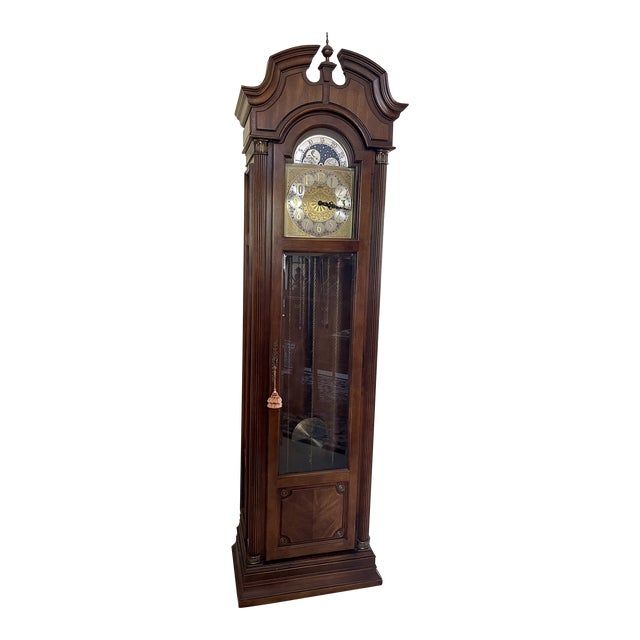 1970's Ridgeway Grandfather Clock With Key Chairish