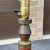 Mid-Century Turned Wood & Brass Table Lamps - a Pair For Sale In Philadelphia - Image 6 of 13