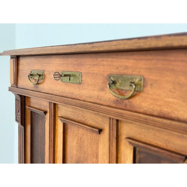 Antique Gründerzeit Cabinet in Wood, 1900 For Sale - Image 13 of 16