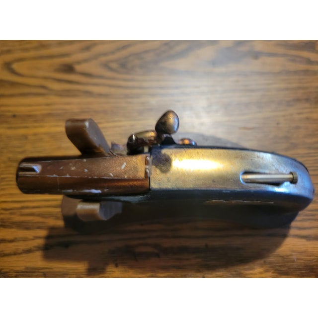 Vintage Mid-Century Pistol-Shaped Lighter For Sale - Image 9 of 12