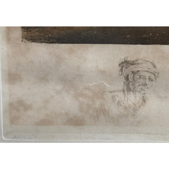 1910s Orientalist Alméric Joseph Lobel-Riche (1877-1950) Aquatint With Remarque For Sale - Image 10 of 15