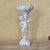 Shabby Chic 1960s Arnel’s Ceramic Cherub Pedestal Compote Bowl, Canby Oregon For Sale - Image 3 of 18