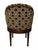 1990s 1990s Louis XVI Style Upholstered Swivel Chair For Sale - Image 5 of 6