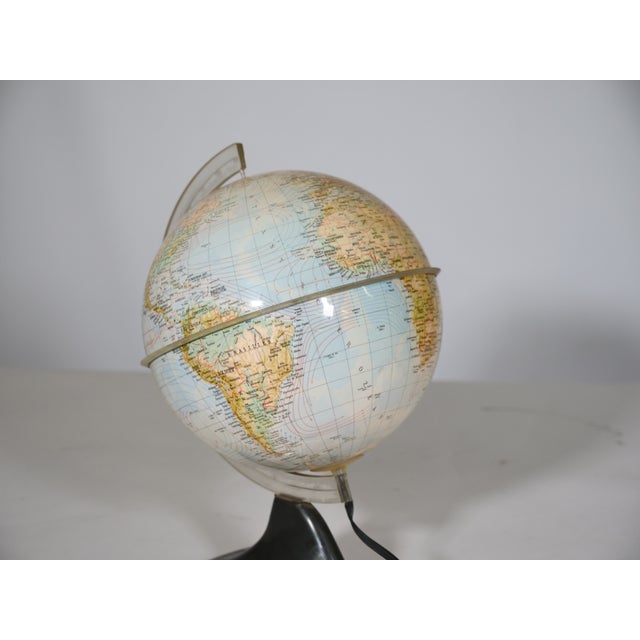 Space Age Illuminated Globe by Marco Polo for Südwest Verlag, 1970s For Sale - Image 4 of 18