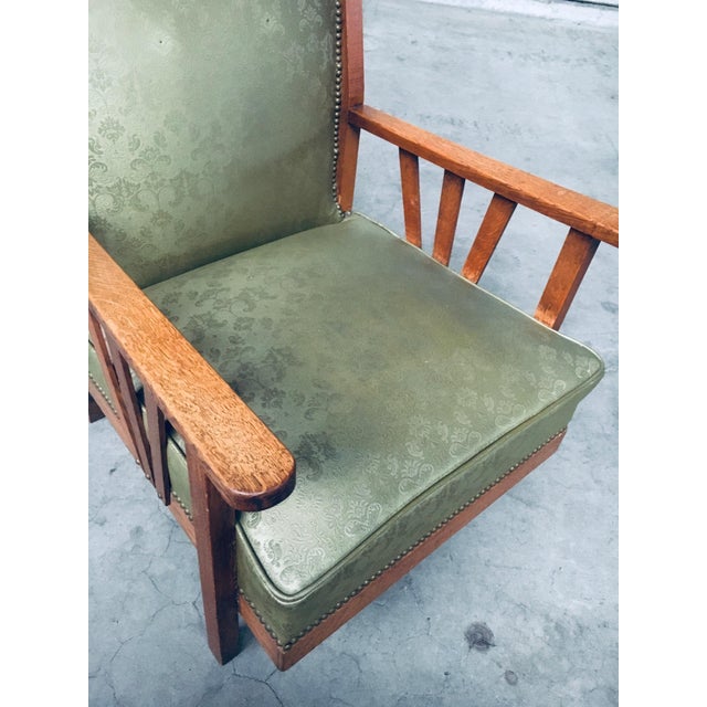 Arts and Crafts Lounge Chairs, Belgium, 1930s Set of 2 For Sale - Image 11 of 18