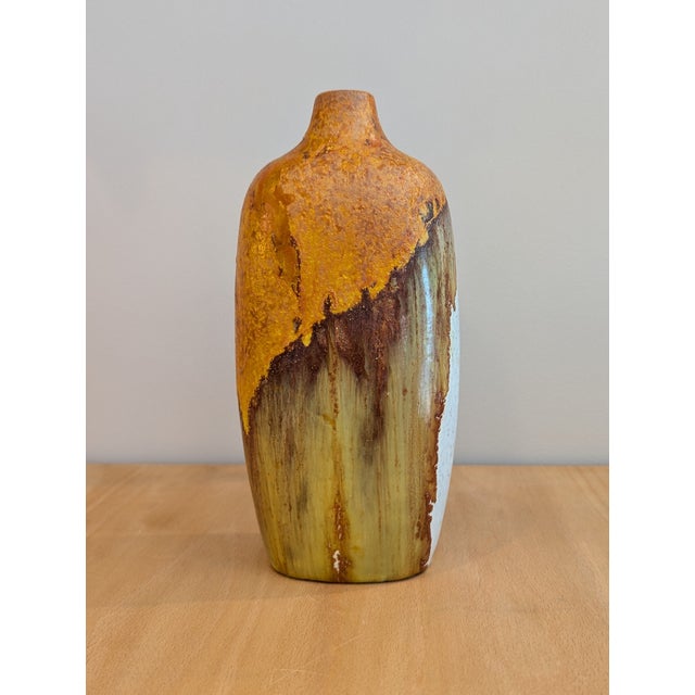 Mid-Century Modern Mid-Century Ceramic Vase by Marcello Fantoni For Sale - Image 3 of 7