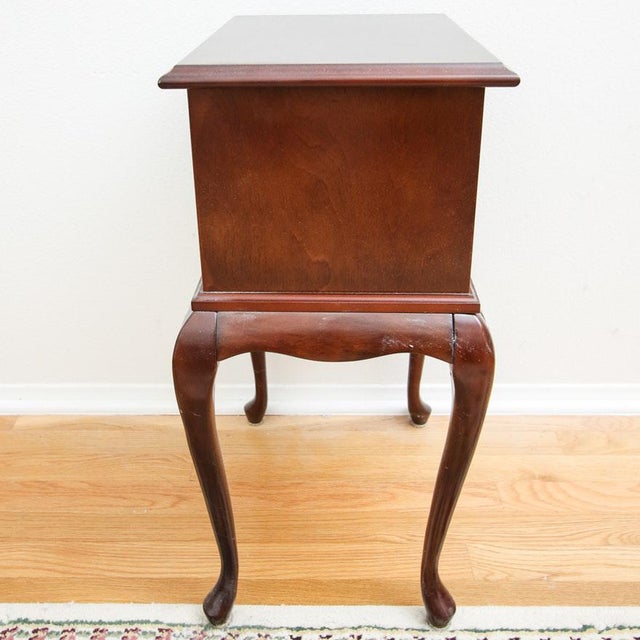 Bombay Furniture Queen Anne Style Mahogany Side or Phone Table Chairish