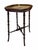 Regency Style Faux Bamboo Single Cocktail Tray Table For Sale - Image 4 of 5