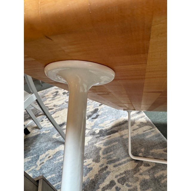 Hannah & Morrison for Knoll International Beech Wood Table For Sale - Image 12 of 12