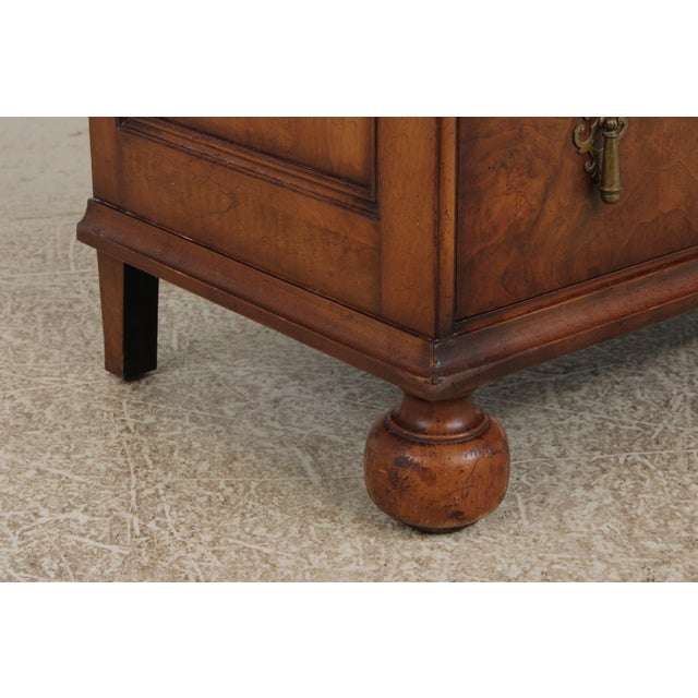 Brown Wright Table Co William & Mary Style Walnut Tall Chest For Sale - Image 8 of 13