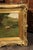 Green Large Antique Oil Painting of Sheep and Shepherdess in Antique Giltwood Frame For Sale - Image 8 of 10