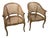 Pair of Stunning Regency Styled Carved Wood Chair 1960s For Sale