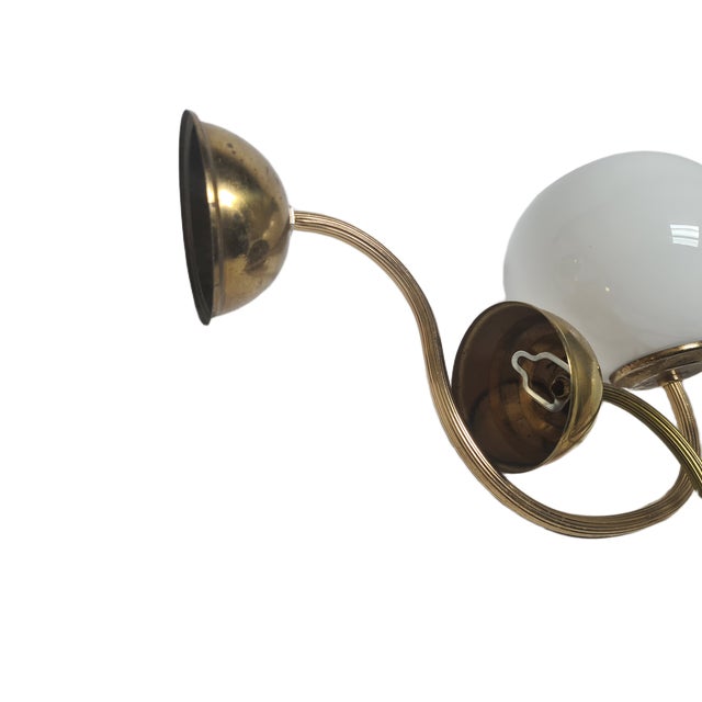 1950s Vintage Art Deco Sconces, Poland, 1950s, Set of 2 For Sale - Image 5 of 12