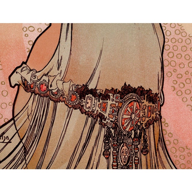 Alphonse Mucha, Salome, 1897, Lithograph on Paper For Sale - Image 6 of 12