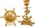 If nautical or coastal decor is your style, at home or on your vessel, these solid brass candleholders are perfect. With...