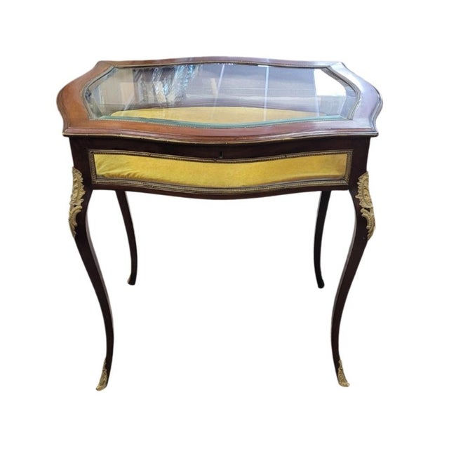 Louis XV Style Antique Display Table For Sale - Image 13 of 13