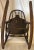 Mid-Century Modern Vintage Early 20th Century Windsor Style Childs Rocking Chair For Sale - Image 3 of 10