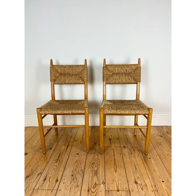 Wood Vintage Rush Dining Chair, 1960 For Sale - Image 7 of 18