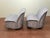 Metal Pair Vladimir Kagan for Directional Swivel Lounge Chairs on Stainless Steel Base For Sale - Image 7 of 10